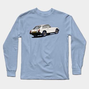 MGB GT Coupé in white Long Sleeve T-Shirt